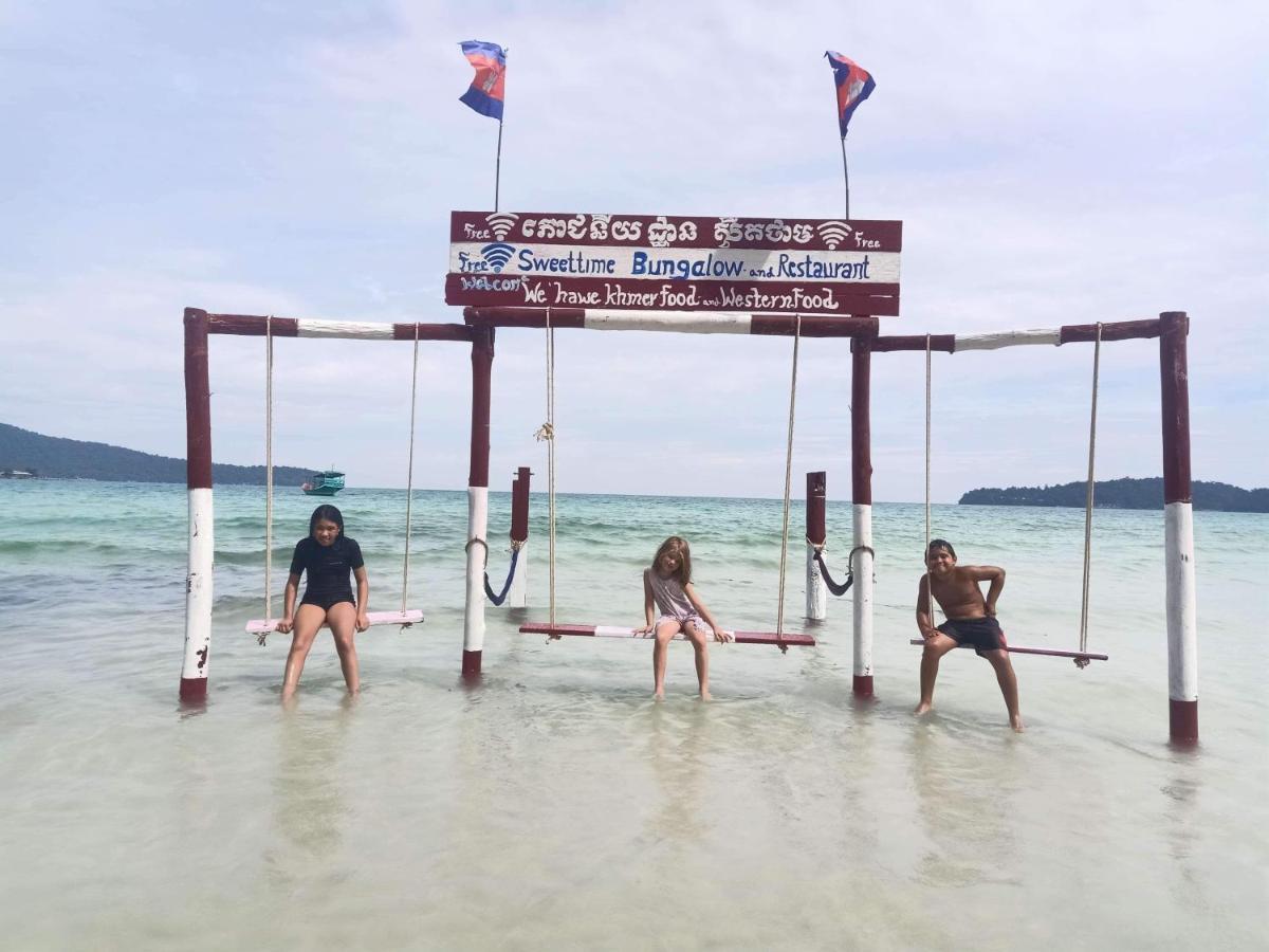 Sweet Time Bungalows Koh Rong Sanloem Bagian luar foto